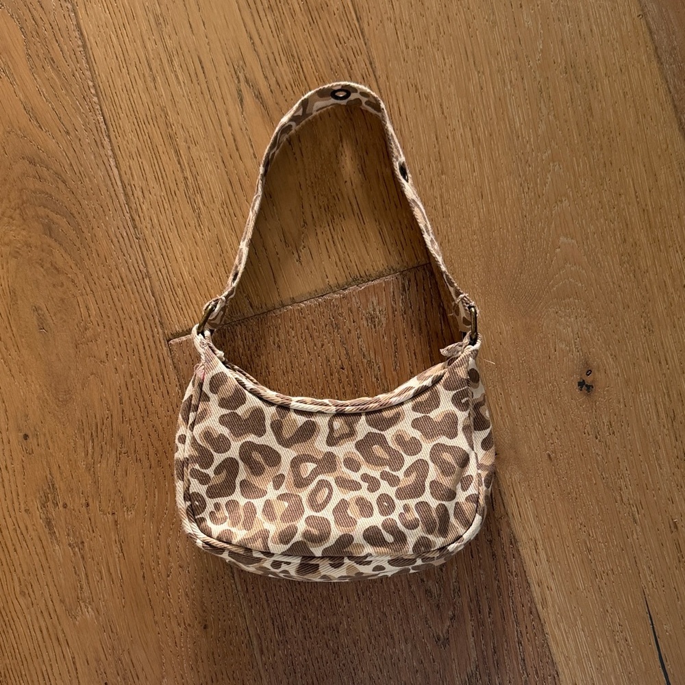 H&M Brown Leopard Print Women's Bag